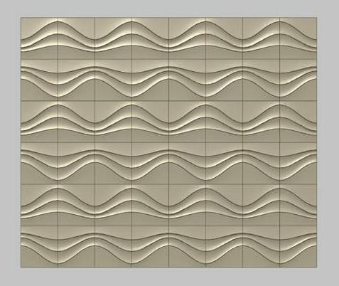 3D decorative stone panel